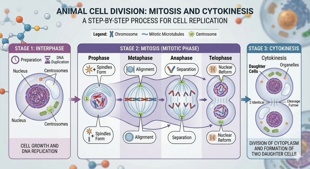 ICSE Complete Study Guide: Cell DivisionMitosis, Meiosis & The Cell Cycle
