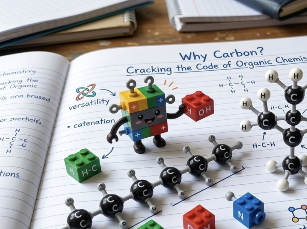 Why Carbon? Breakin’ the Eerie Code of Organic Chemistry